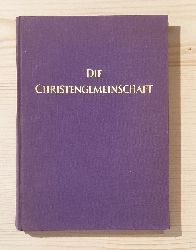 Div.:  Die Christengemeinschaft. Monatsschrift zur religisen Erneuerung. 34. Jahrgang 1962. 