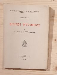Cerulli, Enrico:  Studi Etiopici. I. La Lingua E La Storia Di Harar. 