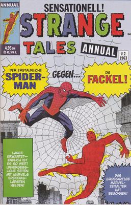 Lee, Stan  Strange Tales Annual # 2 Die Fackel auf der Fährte von Spider-Man 