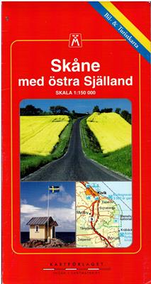   Skane and Ostra Sjalland 1: 150000 