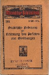 Segall, S.  Praktische Anleitung zur Erlernung des Ansatzes von Gleichungen - Miniatur-Bibliothek 381 