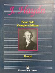Dolinszky, Miklos  (Hrsg.)  Joseph Haydn - Smtliche Klavierwerke - Urtext (4 Bcher im Schuber) 