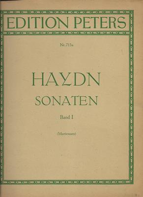 Martienssen Carl Adolf (Hrsg.) / Joseph Haydn  Joseph Haydn - Sonaten für Klavier zu zwei Händen - Band 1 
