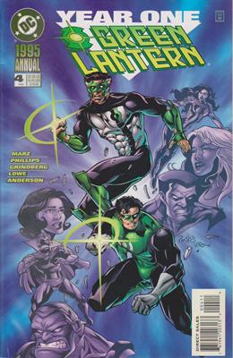 Marz / Phillips / Grindberg / Lowe / Anderson  Green Lantern Annual # 4 - Year One - 1995 Annual 