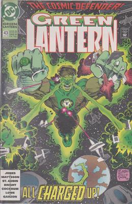 Jones / Mattsson / St. Aubin / Bright / Cockrum / Lowe / Garzon  Green Lantern # 43 / JUL 93 / The Cosmic Defender 