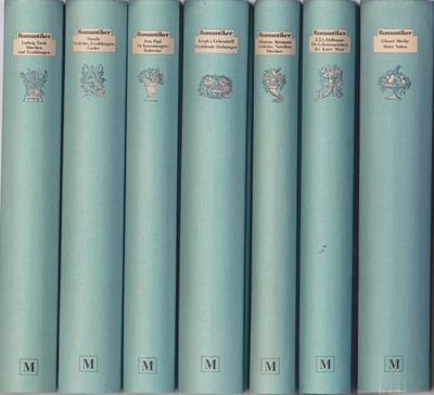 Hoffmann / v. Eichendorff / Brentano / Tieck / Paul / Novalis / Mörike  Romantiker in 7 Bänden 