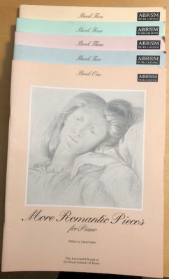 Salter, Lionel  More Romantic Pieces for Piano Book 1 - 5 (five booklets) 
