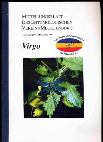   Virgo. Mitteilungsblatt des Entomologischen Vereins Mecklenburg. Jg. 1, Nr. 1 