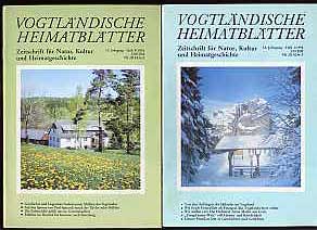   Vogtländische Heimatblätter. Jg. 14, 1994 in 6 Heften 