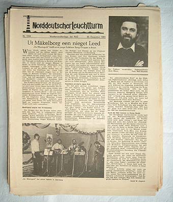  Norddeutscher Leuchtturm. Wochenendbeilage der Norddeutschen Zeitung. Jg. 1983 (Nr. 1547-1598) 