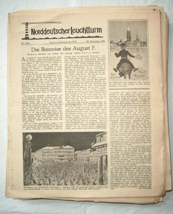   Norddeutscher Leuchtturm. Wochenendbeilage der Norddeutschen Zeitung. Jg. 1982 (Nr. 1494-1546) 