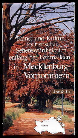   Kunst und Kultur, touristische Sehenswürdigkeiten entlang der Baumalleen in Mecklenburg-Vorpommern. 