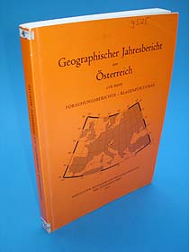 Wollschlägel, Helmut (Hrsg.):  Geographischer Jahresbericht aus Österreich. Bd. 57. Forschungsberichte aus dem Institut für Geographie der Universitäten Klagenfurt und Graz. 