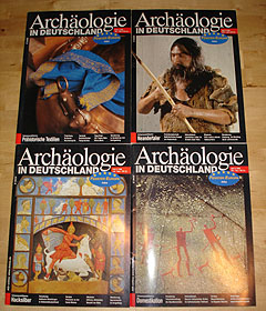   Archäologie in Deutschland Jahrgang 1998 in 4 Heften. 