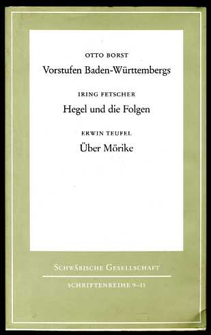 Borst, Otto (Hrsg.):  Schwäbische Gesellschaft. Schriftenreihe 9-11. 
