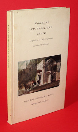 Orthbandt, Eberhard:  Moderne französische Lyrik. 
