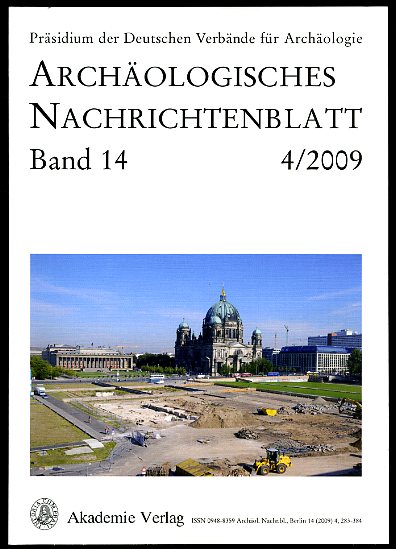   Archäologisches Nachrichtenblatt Bd. 14 (nur) Heft 4. 