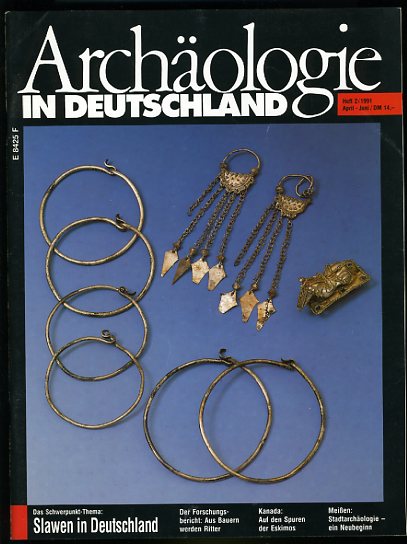   Archäologie in Deutschland Jahrgang 1991 (nur) Heft 2. 