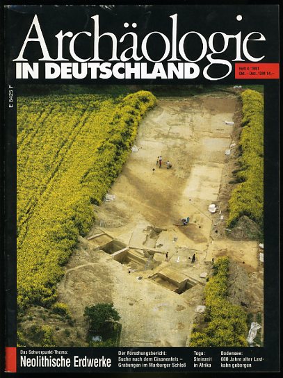   Archäologie in Deutschland Jahrgang 1991 (nur) Heft 4. 
