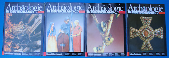   Archäologie in Deutschland Jahrgang 1993 in 4 Heften. 