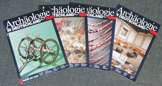   Archäologie in Deutschland Jahrgang 1997 in 4 Heften. 