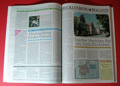   Mecklenburg-Magazin. Regionalbeilage der Schweriner Volkszeitung und der Norddeutschen Neuesten Nachrichten. Band 9. 