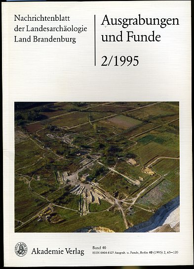  Ausgrabungen und Funde. Nachrichtenblatt der Landesarchäologie. Bd. 40 (nur) Heft 2. Mecklenburg-Vorpommern 