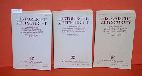 Gall, Lothar (Hrsg.):  Historische Zeitschrift. Band 251 in 3 Teilbänden. 