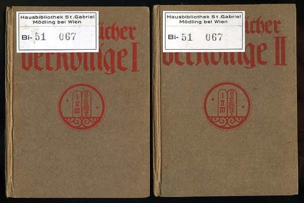   Erstes und zweites Buch der Könige (und) Drittes und viertes Buch der Könige Übersetzt, eingeleitet und erläutert von Emil Dimmler. 2 Bände 