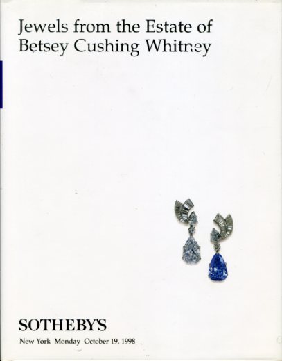 Park, Bernet:  Jewels from the Estate of Betsey Cushing Whitney. New York Auction October 19, 1998. 