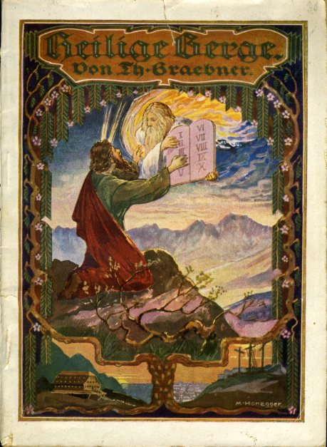 Graebner, Theodor:  Heilige Berge. Mit vielen Bildern. 