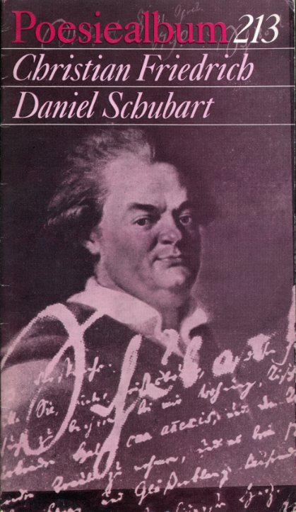 Schubart, Christian Friedrich Daniel:  Poesiealbum. Die modernen Lyrikhefte 213. 