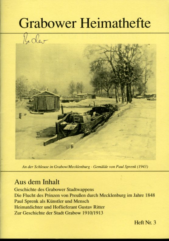 Madaus, Christian (Hrsg.):  Grabower Heimathefte 3. 