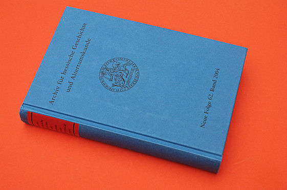 Battenberg, J. Friedrich:  Archiv für hessische Geschichte und Altertumskunde. Neue Folge. 62. Band. 2004. 