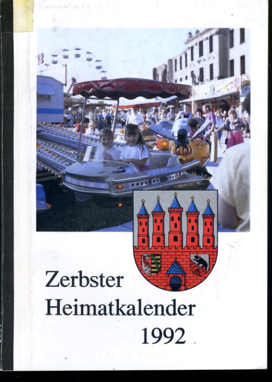   Zerbster Heimatkalender. Jg. 33, 1992. 