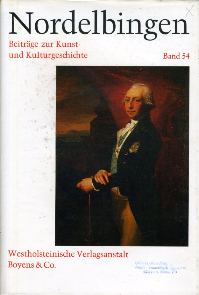   Nordelbingen. Beiträge zur Kunst- und Kulturgeschichte Schleswig-Holsteins, Band 54, 1985. 