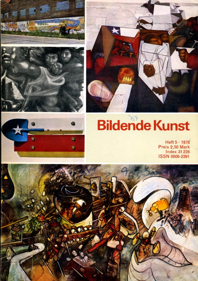   Bildende Kunst. Verband Bildender Künstler der Deutsche Demokratischen Republik (nur) Heft 5, 1978. 