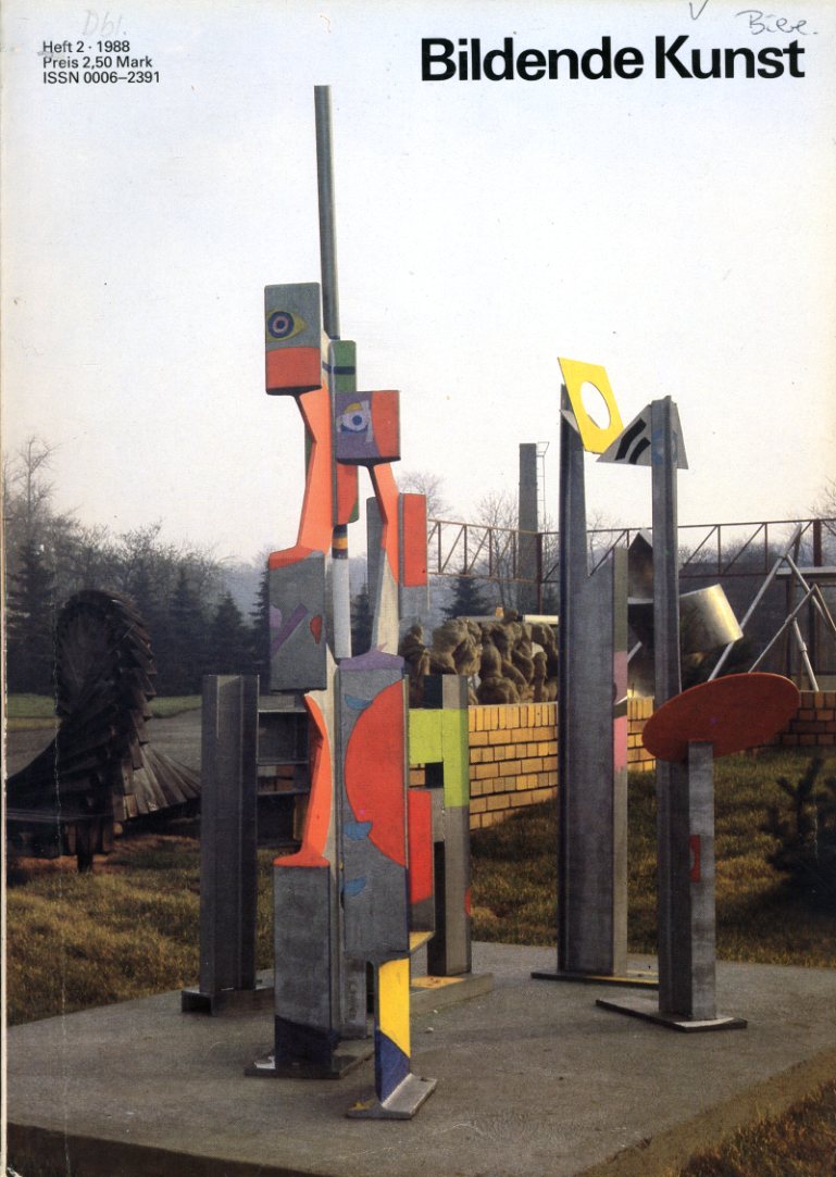   Bildende Kunst. Verband Bildender Künstler der Deutsche Demokratischen Republik (nur) Heft 2, 1988. 