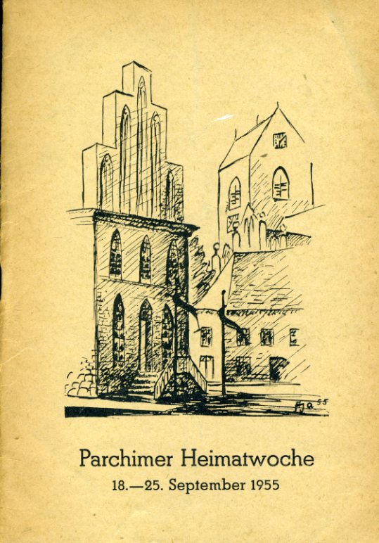   Parchimer Heimatwoche 18. - 25. September 1955. 