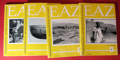   Ethnographisch-archäologische Zeitschrift (EAZ). 27. Jahrgang 1986 in 4 Heften. 