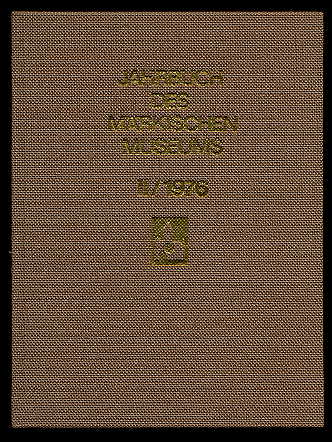 Hampe, Herbert ; Mauter und Horst (Hrsg.):  Jahrbuch des Märkischen Museums. Kulturhistorisches Museum der Hauptstadt der DDR Berlin Bd. 2, 1976. 