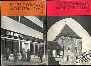   Vogtländische Heimatblätter. Jg. 3, 1983 in 6 Heften 