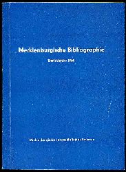 Baarck, Gerhard:  Mecklenburgische Bibliographie. Berichtsjahr 1968. Nachtrge aus den Jahren 1965 bis 1967. Regionalbibliographie der Bezirke Rostock, Schwerin und Neubrandenburg. 