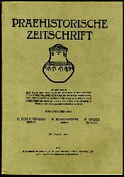 Schuchhardt, Carl, K. Schumacher und H. (Hrsg.) Seger:  Praehistorische Zeitschrift. Bd. 15. 1924. 