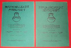 Schuchhardt, Carl, K. Schumacher und H. (Hrsg.) Seger:  Praehistorische Zeitschrift. Bd. 16. 1925 in den Heften 1/2 und 3/4. 