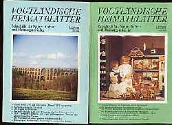   Vogtlndische Heimatbltter. Jg. 12, 1992 in 6 Heften 