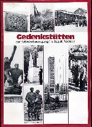 Haese, Klaus, Ingrid Ehlers Ernst Fiedler u. a.:  Gedenkstätten der Arbeiterbewegung im Bezirk Rostock. 