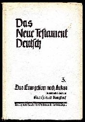 Rengstorf, Karl Heinrich:  Das Evangelium nach Lukas. Das neue Testament Deutsch. Neues Gttinger Bibelwerk. Bd. 3. 