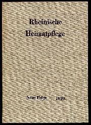   Rheinische Heimatpflege. Neue Folge 17. Jg. 1980. 