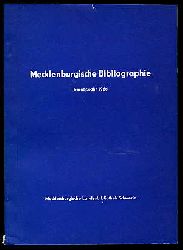 Baarck, Gerhard:  Mecklenburgische Bibliographie. Berichtsjahr 1966. Nachtrge aus dem Jahr 1965 Regionalbibliographie der Bezirke Rostock, Schwerin und Neubrandenburg. 